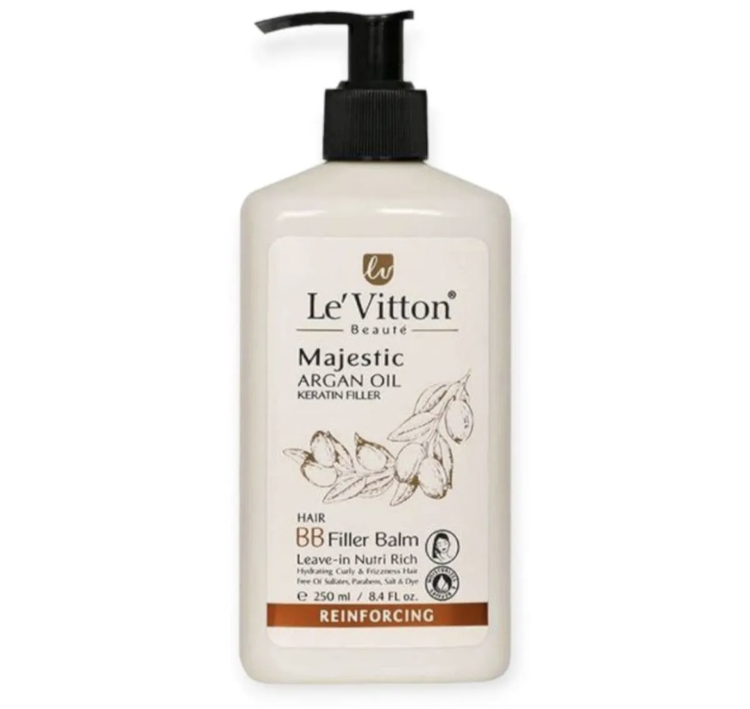 بالم مو لو ویتون بیوتی Majestic روغن آرگان و کراتین | BB Filler Balm حجم 250ml