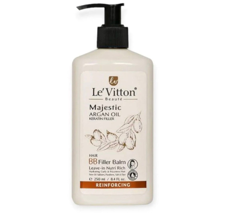 بالم مو لو ویتون بیوتی Majestic روغن آرگان و کراتین | BB Filler Balm حجم 250ml
