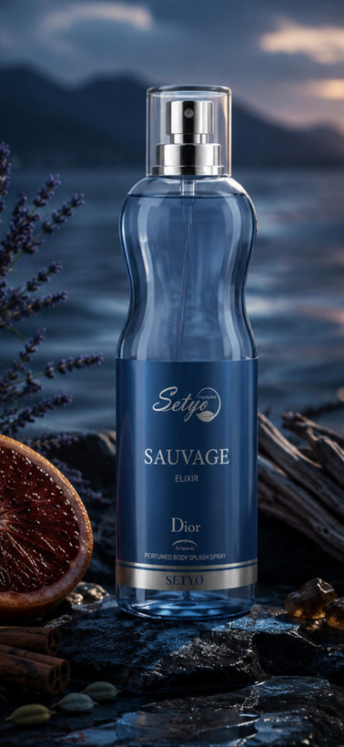 بادی اسپلش سیتو الکسیر(SAUVAGE ELIXIR)