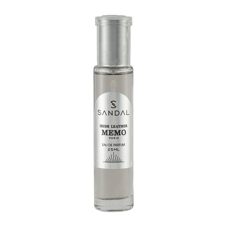 عطر جیبی مردانه صندل مدل Irish Leather Memo حجم 25 میلی لیتر